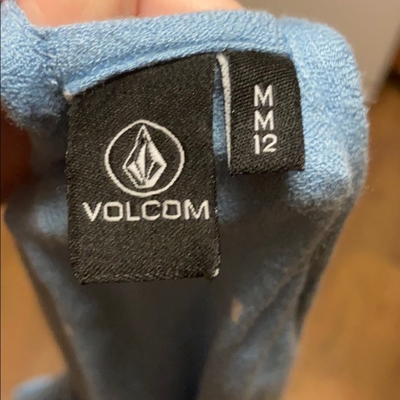 Volcom Polka Dot Blue Tank Size M - Picture 4 of 4